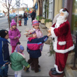 Santa on Main Street