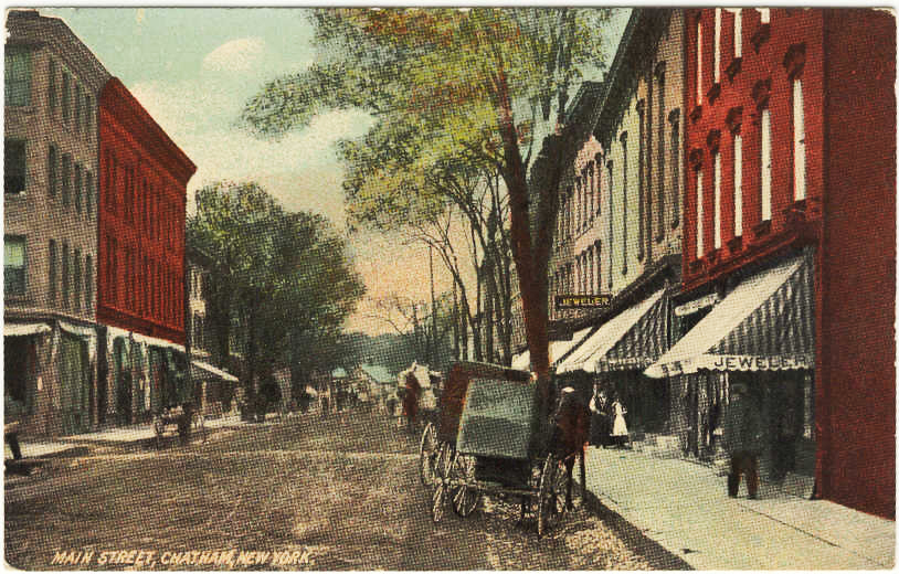 Main Street, Chatham, NY, 1913