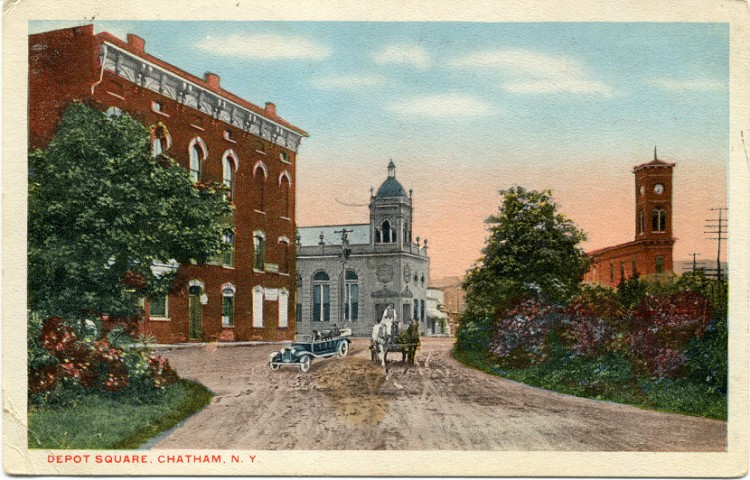 1917 - Depot Square, Chatham, NY